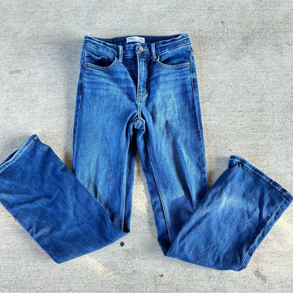 BKE “Parker Universal Fit High Rise Bootcut” Jeans Size 25